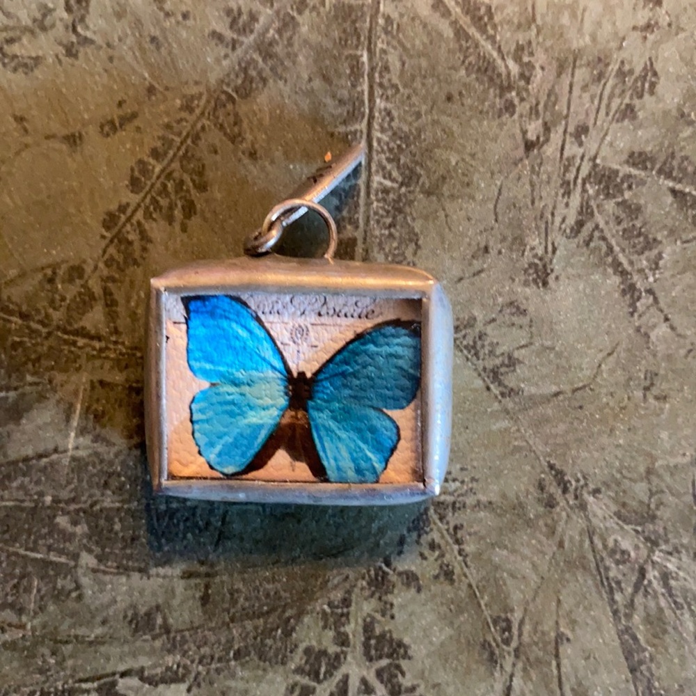 Jewel Kade Butterfly Charm